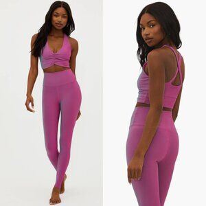 Beach Riot Tayler 7/8 Legging & Mindy Top in Sorbet Set